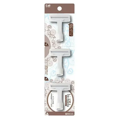【3個セット】 貝印 bi−hada ompa(ビハダオンパ) T型 替刃3個入×3個セット 【正規品】【k】【ご注文後発送までに1週間前後頂戴する場合がございます】【t-8】