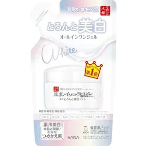 【10個セット】 サナ なめらか本舗 とろんと濃ジェル 薬用美白 N つめかえ用 100g ×10個セット 【正規品】