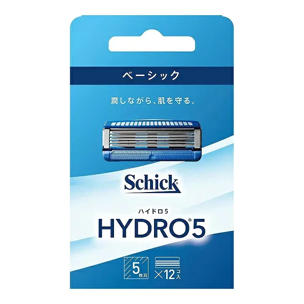 シック ハイドロ5 ベーシック替刃 12コ入【正規品】【k】【mor】【ご注文後発送までに2週間前後頂戴する場合がございます】
