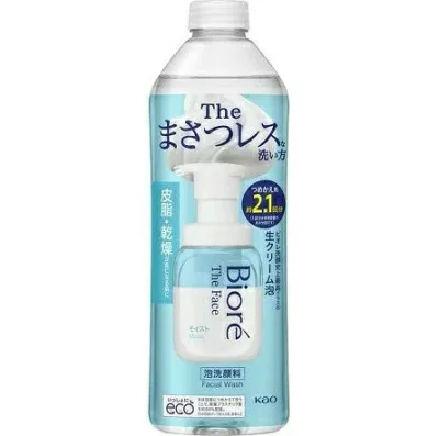花王 ビオレ ザフェイス 泡洗顔料 モイスト つめかえ用(340ml)【正規品】