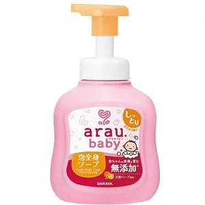 【3個セット】 アラウベビー 泡全身ソープ しっとり 本体(450ml)×3個セット 【正規品】