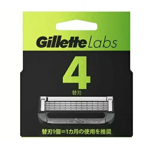 【10個セット】P&G ジレット Gillette Labs 替刃(4個入)×10個セット 【正規品】【mor】【ご注文後発送までに2週間前後頂戴する場合がございます】