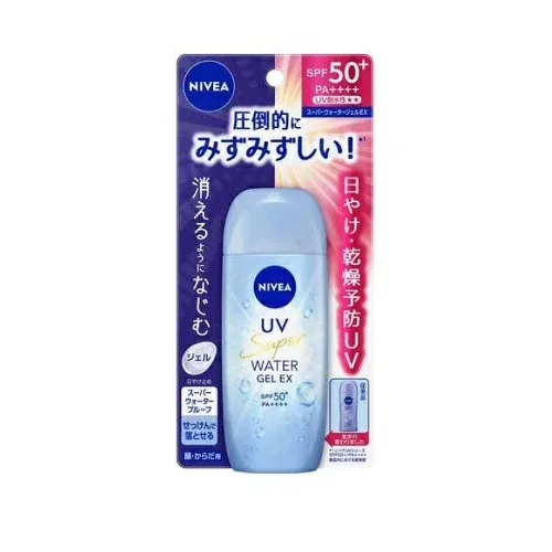 【24個セット】【1ケース分】 花王 ニベアUV ウォータージェルEX(80g)×24個セット 1ケース分 【正規品】