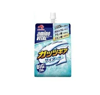 【10個セット】 味の素 アミノバイタル ゼリードリンク ガッツギア サイダー味(250g×6個)×10個セット【正規品】※軽減税率対象品