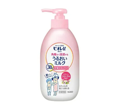 【10個セット】 ビオレu 角層まで浸透する うるおいミルク やさしいフローラルの香り(300mL)×10個セット【正規品】