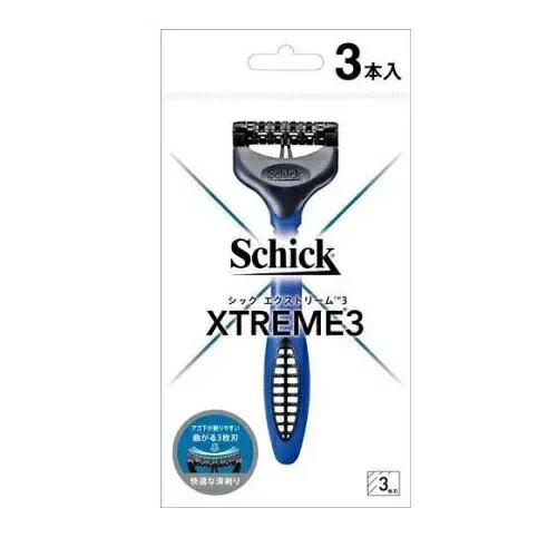 【10個セット】 シック エクストリーム3(3本入)×10個セット【正規品】【k】【mor】【ご注文後発送までに2週間前後頂戴する場合がございます】