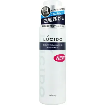 【10個セット】 ルシード 白髪用整髪フォーム グロス&ハード 185g×10個セット【正規品】【t-3】