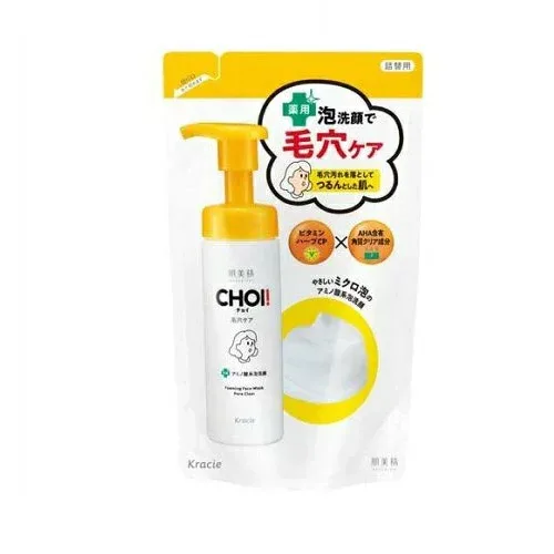 【10個セット】 クラシエ 肌美精 CHOI 毛穴ケア 薬用泡洗顔 詰め替え(140ml)×10個セット【正規品】