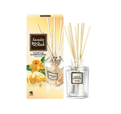 【5個セット】小林製薬 サワデー 香るStick パルファム キンモクセイ 本体 70ml×5個セット 【正規品】