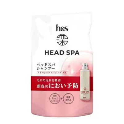【3個セット】 P&G h&s 深ヘッドスパ アドバンスド エイジングケア シャンプー 詰め替え(350g)×3個セット【正規品】