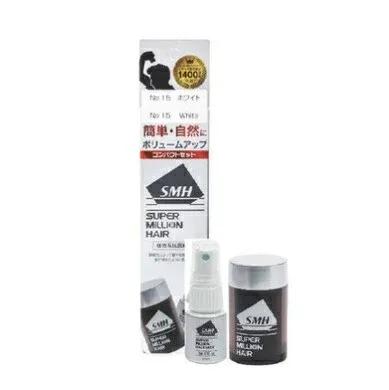 【20個セット】 ルアン スーパーミリオンヘアー コンパクトセット No.15 ホワイト(10g+15ml)×20個セット【正規品】【s】
