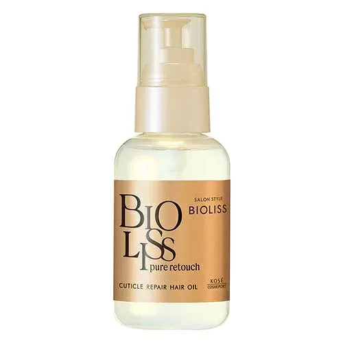 【5個セット】 コーセー SS ビオリス ピュアレタッチ キューティクルリペア ヘアオイル(80ml)×5個セット【正規品】