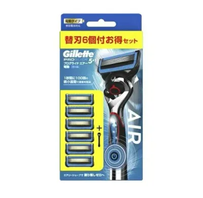 【24個セット】【1ケース分】 P&G ジレット プログライド エアー 電動タイプ カミソリホルダー 替え刃6個付き(1セット)×24個セット 1ケース分【正規品】【mor】