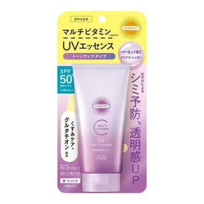 【10個セット】 サンカットR マルチビタミントーンアップUVエッセンス クリアラベンダー(80g)×10個セット【正規品】