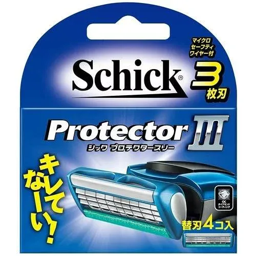 【10個セット】 シック プロテクタースリー 替刃(4コ入)×10個セット【正規品】【k】【ご注文後発送までに2週間前後頂戴する場合がございます】