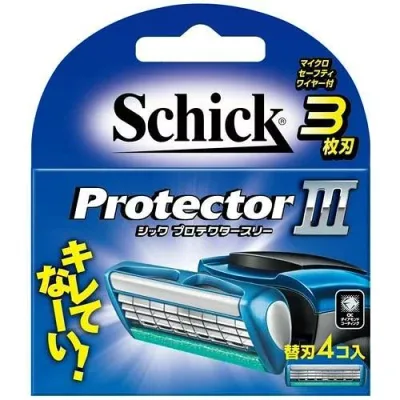 【10個セット】 シック プロテクタースリー 替刃(4コ入)×10個セット【正規品】【k】【ご注文後発送までに2週間前後頂戴する場合がございます】