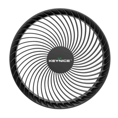 Keynice KN-Q8Pro 折り畳み扇風機 リビング 扇風機 交換用 カバー ブラック