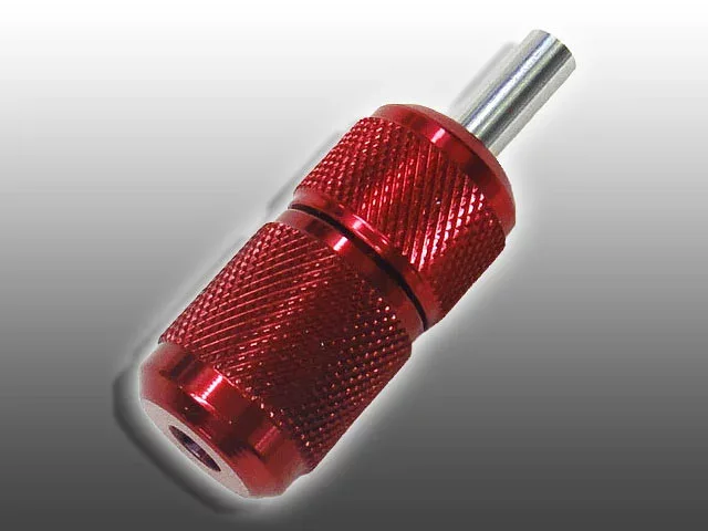 タトゥーマシーン用 金属グリップ【 レッド 】(約60g)【TATTOO / tattoo / タトゥー / 入れ墨 / 入墨 / 刺青 / トライバル / タトゥーマシン / タトゥーキット / タトゥー用品 / タトゥーセット / タトゥーニードル / タトゥー針】