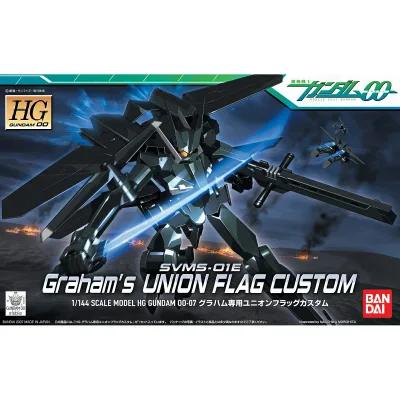 HG 1/144 "Mobile Suit Gundam 00" Graham Union Flag Custom (โมเดลพลาสติก)
