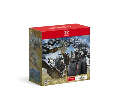 【特典】Nintendo Switch 2(日本語・国内専用) モンスターハンターワイルズ セット(【購入特典】ハンター重ね着装備、護石)