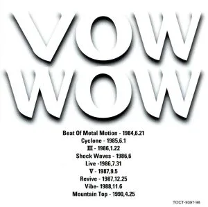 VOW WOW/ツイン・ベスト