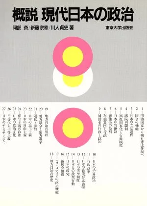 概説 現代日本の政治