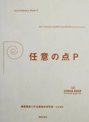 任意の点P 3D stereo book