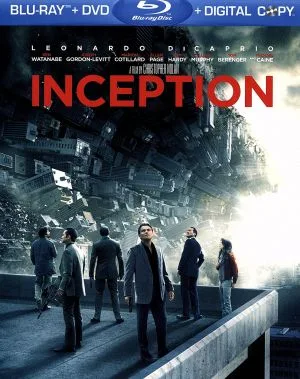 ชุดบลูเรย์และดีวีดี Inception (แผ่นบลูเรย์)