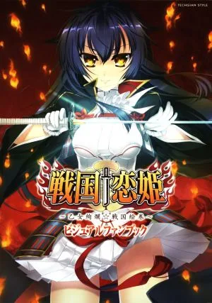 戦国†恋姫 ~乙女絢爛☆戦国絵巻~ビジュアルファンブック 2冊セット TECHGIAN STYLE
