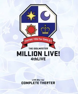 THE IDOLM@STER MILLION LIVE! 4thLIVE TH@NK YOU for SMILE! LIVE Blu-ray COMPLETE THE@TER(Blu-ray Disc)