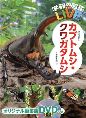 カブトムシ・クワガタムシ 学研の図鑑LIVE