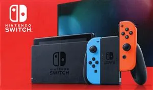 Nintendo Switch Joy-Con(L) Neon Blue/(R) Neon Red (HADSKABAA) (รุ่นขยายแบตเตอรี่)
