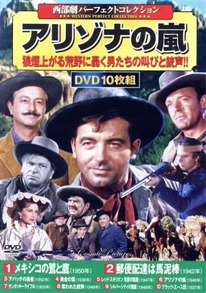 西部劇パーフェクトコレクション アリゾナの嵐(DVD10枚組)