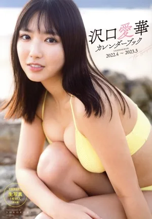 沢口愛華 カレンダーブック 2022.4~2023.3
