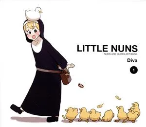 LITTLE NUNS NUNS AND DUCKS ART BOOK(1)