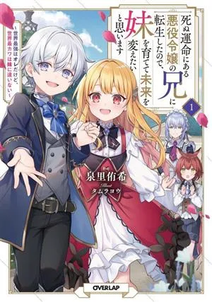 死ぬ運命にある悪役令嬢の兄に転生したので、妹を育てて未来を変えたいと思います(1) 世界最強はオレだけど、世界最カワは妹に違いない オーバーラップノベルス