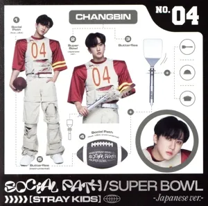 Social Path(feat.LiSA)/Super Bowl -Japanese Ver.-(FC限定盤/Changbin盤)(Blu-ray Disc付)