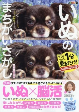 毎日脳活スペシャル いぬのまちがいさがし チワワ大集合の巻 ワン!ミニット1分見るだけ!記憶脳瞬間強化!