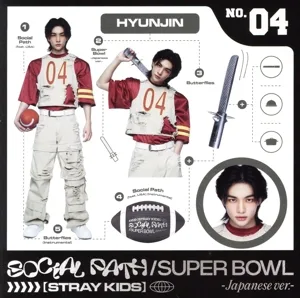 Social Path(feat.LiSA)/Super Bowl -Japanese Ver.-(FC限定盤/Hyunjin盤)(Blu-ray Disc付)