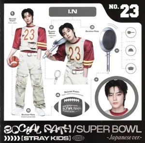 Social Path(feat.LiSA)/Super Bowl -Japanese Ver.-(FC限定盤/I.N盤)(Blu-ray Disc付)