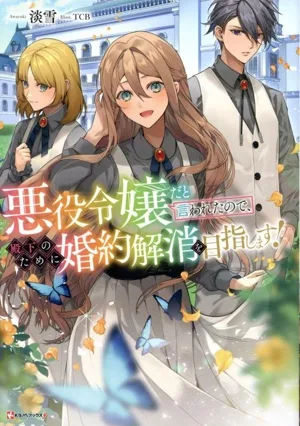 悪役令嬢だと言われたので、殿下のために婚約解消を目指します! Kラノベブックスf