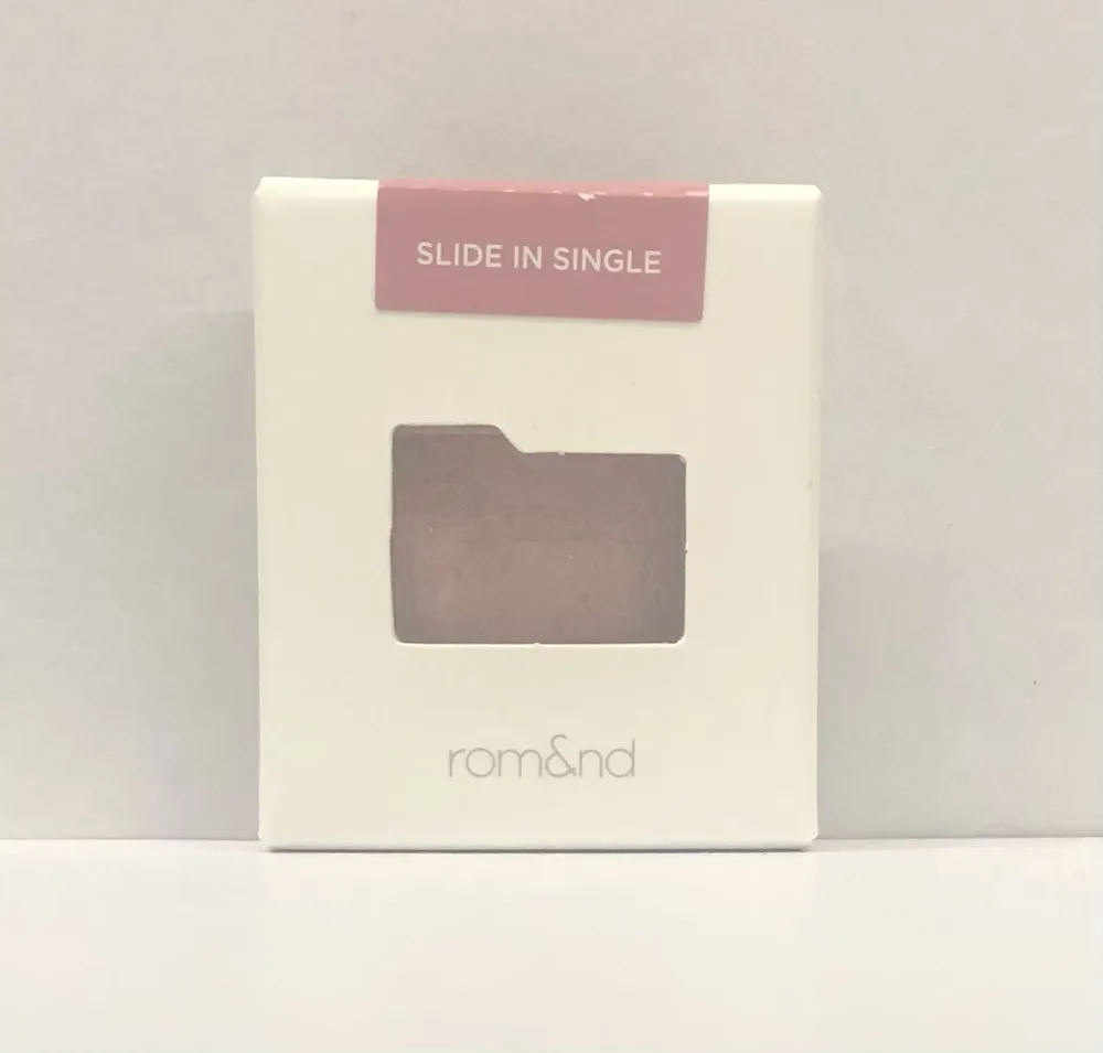 【S11】ロムアンド(rom&nd) スライドインシングル シマー S11 マッシュドグレープフルーツ シングルシャドウ アイシャドウ イエベ ブルベ 涙袋 きらきら うるうる ピンク ブラウン カッパー くすみ チーク ハイライト パール