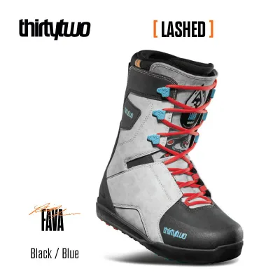 【10/12まで!全品5%OFFクーポン配布中】25-26 thirtytwo LASHED FAVA '25 スノーボード ブーツ サーティーツー ラッシド ファヴァ BLACK/BLUE 日本正規品