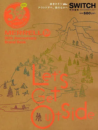 <最大10万Pt当たる!エントリー&注文5千円以上 10/20~31限定>MERRELL 30th Anniversary Brand Book Let’s Get OutSide