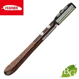 【送料無料】フェザー エフシステム レザー PF-RW 木柄