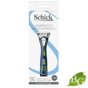 シック マルチボディシェーバー 本体 (刃付き) + 替刃1個付