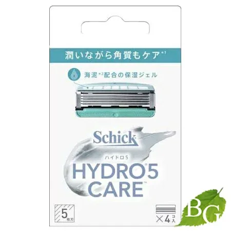 【送料無料】シック ハイドロ5 ケア 替刃(4個入り)×1セット