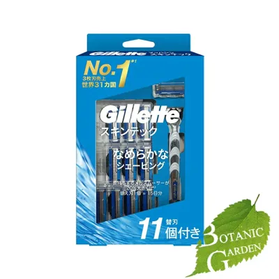 P&G ジレットマッハシンスキンテック10Bホルダー付き 1個