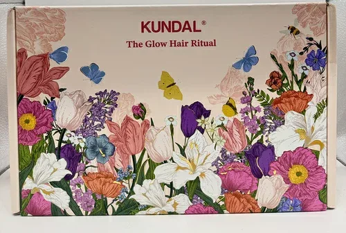 【KUNDAL/クンダル】ダメージケア 企画セット(シャンプー300ml、ヘアセラム50ml、ヘアマスク180g、ヘアゴム) #バイオレットミュゲの香り