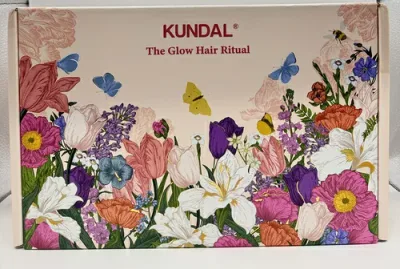 【KUNDAL/クンダル】ダメージケア 企画セット(シャンプー300ml、ヘアセラム50ml、ヘアマスク180g、ヘアゴム) #バイオレットミュゲの香り